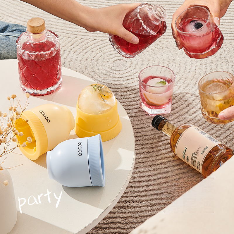 Voedselveilige IJsbal Maker: Langzaam Smeltend, Multifunctioneel, Gemakkelijk Schoon te Maken, Aanpasbaar DIY