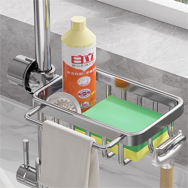 Geen-Boor Installatie Keuken en Badkamer Kraan Opslag Rek