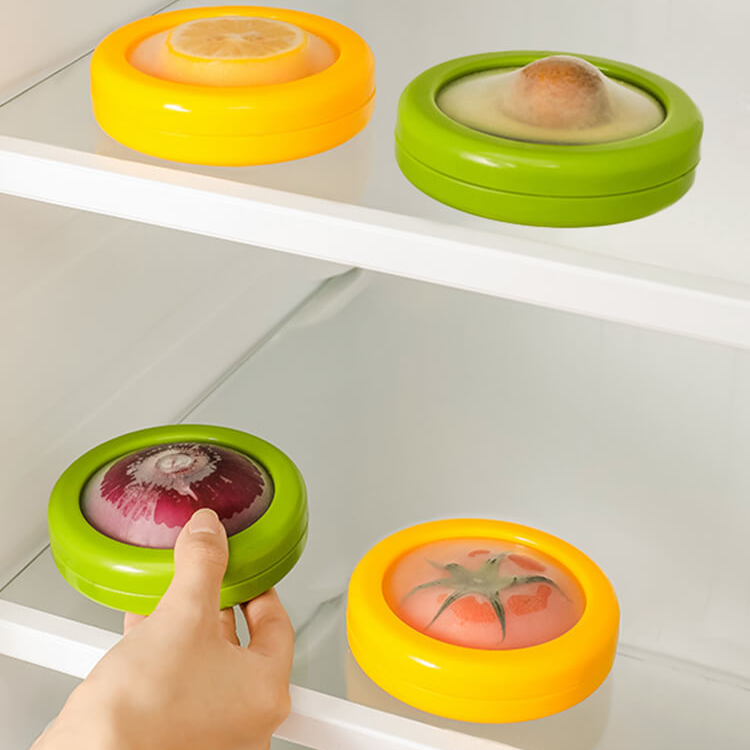 Voedselveilige hoog-elastische siliconen film bewaardozen: Houd lucht buiten