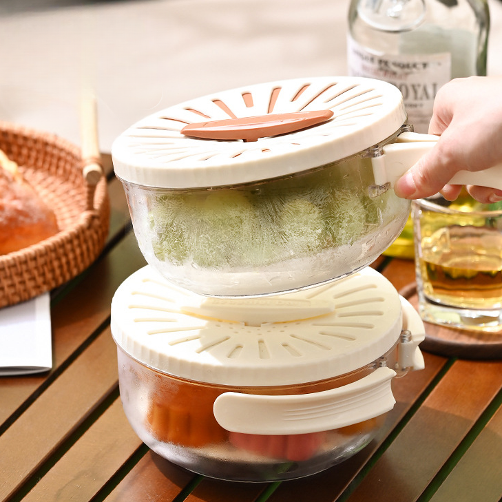 2-in-1 Afvoeren en Bewaren Mand: Vereenvoudig Wassen & Opslaan