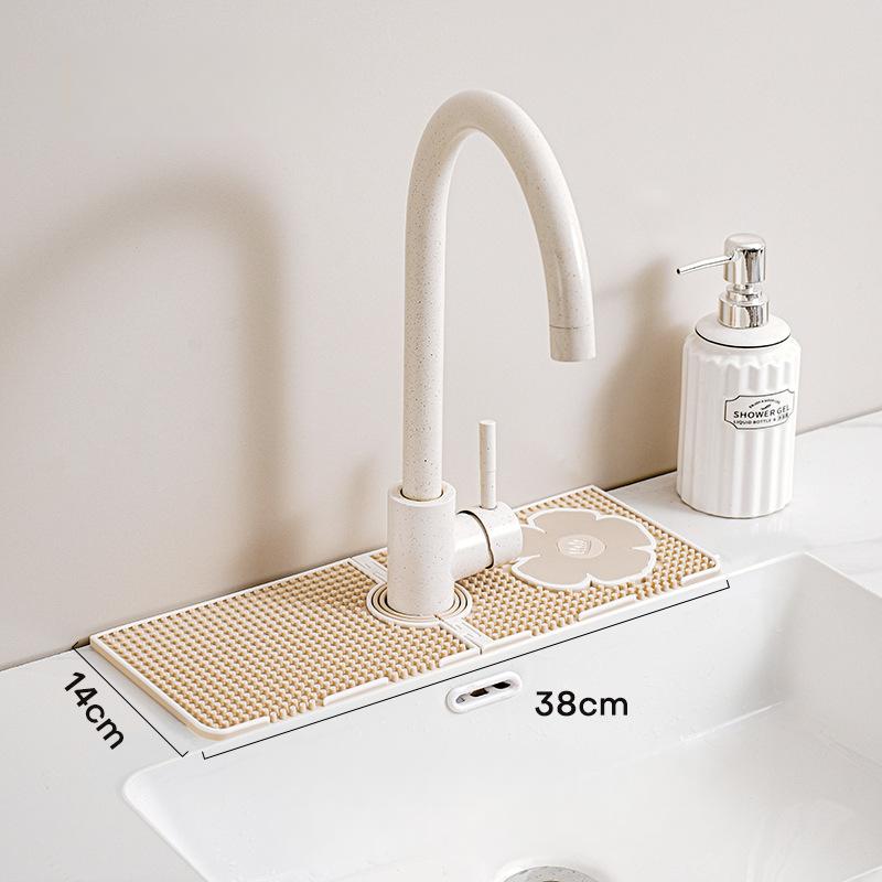 Kraan Druppelopvangmat: Op Maat Gemaakt, Silicone, Antislip