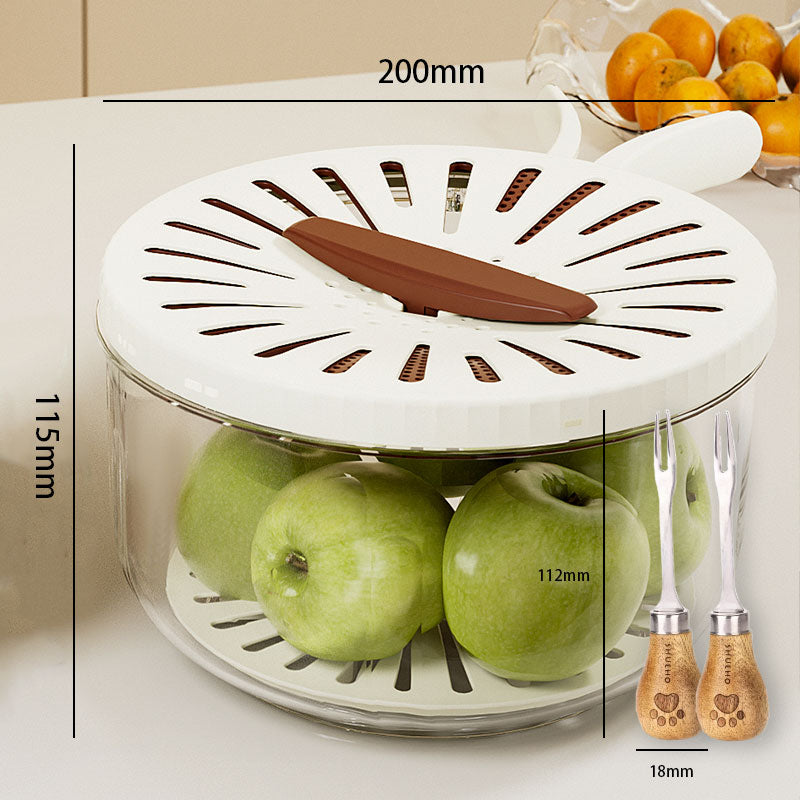 2-in-1 Afvoeren en Bewaren Mand: Vereenvoudig Wassen & Opslaan