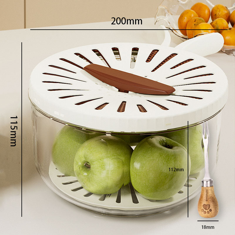 2-in-1 Afvoeren en Bewaren Mand: Vereenvoudig Wassen & Opslaan