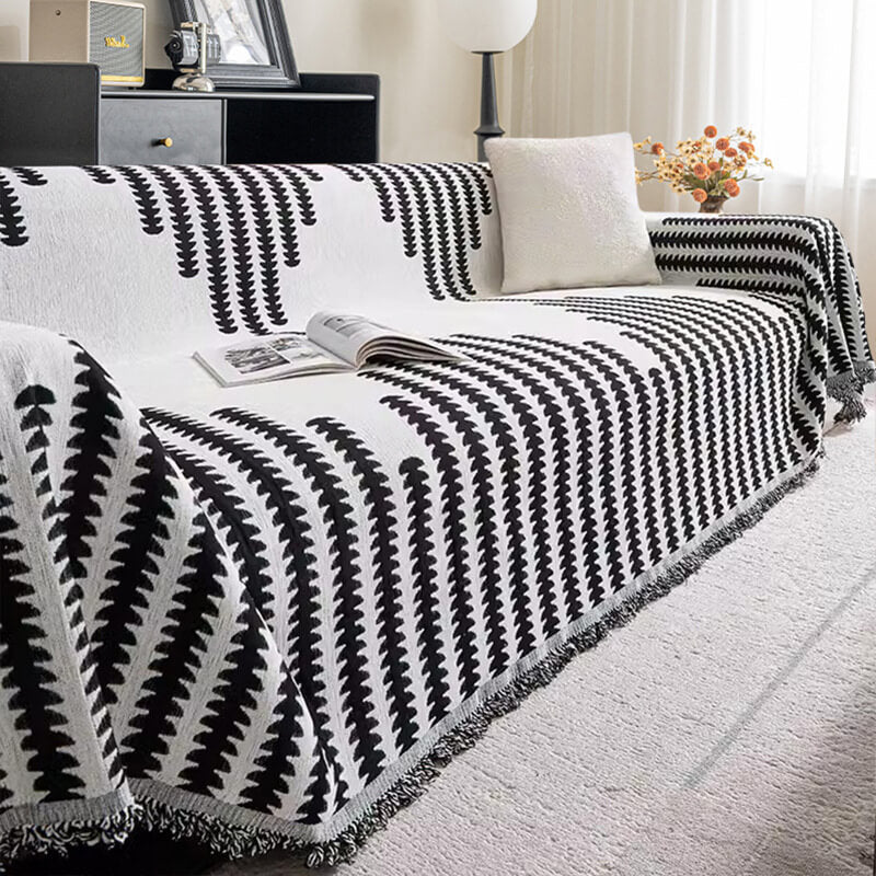 All-seizoenen Chenille Stof Dubbelzijdige Anti-kras Thuisdecoratie Bankhoes