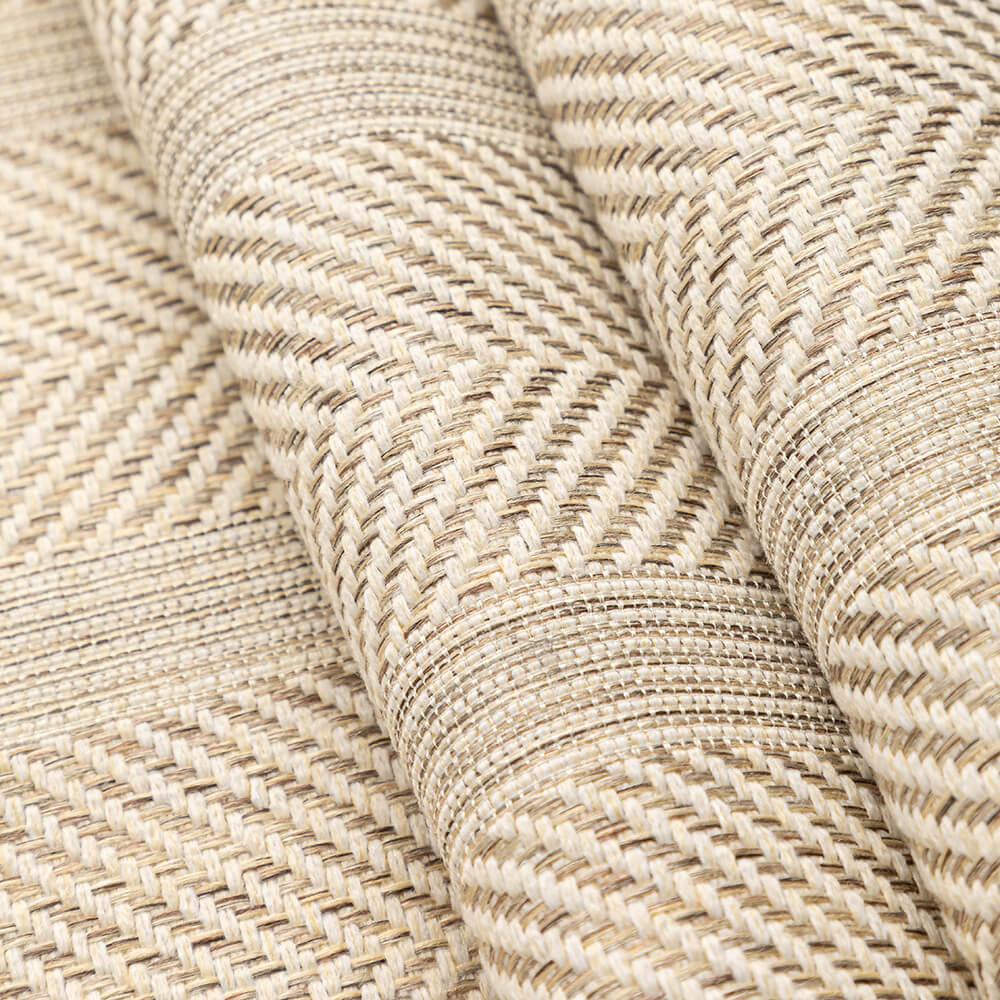 Minimalistische Visgraat Weave Ademend Faux Linnen All-Seizoenen Bankhoes