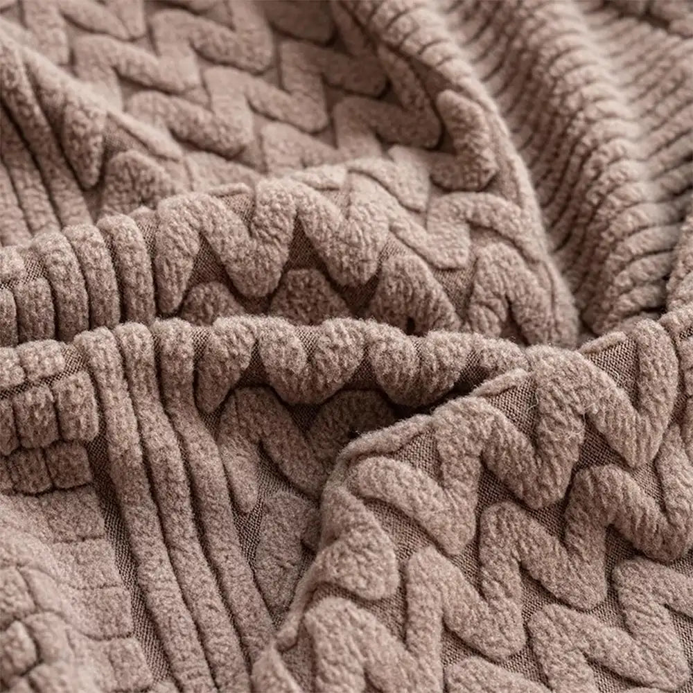 Polar Fleece Zachte Antistatische Bescherming Sofa Stretch Volledige Wrap Bankhoes