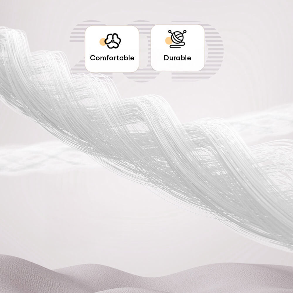 Ademend Geweven Katoen Linnen Antislip Bankhoes