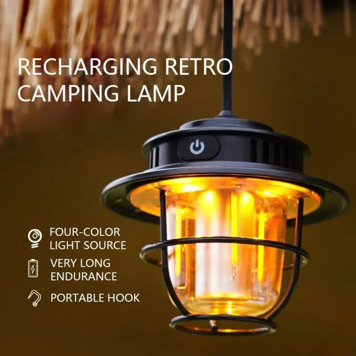 Retro Campinglamp