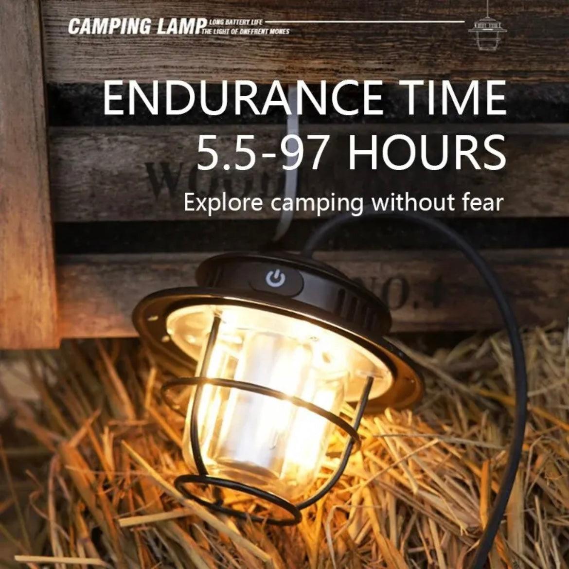 Retro Campinglamp