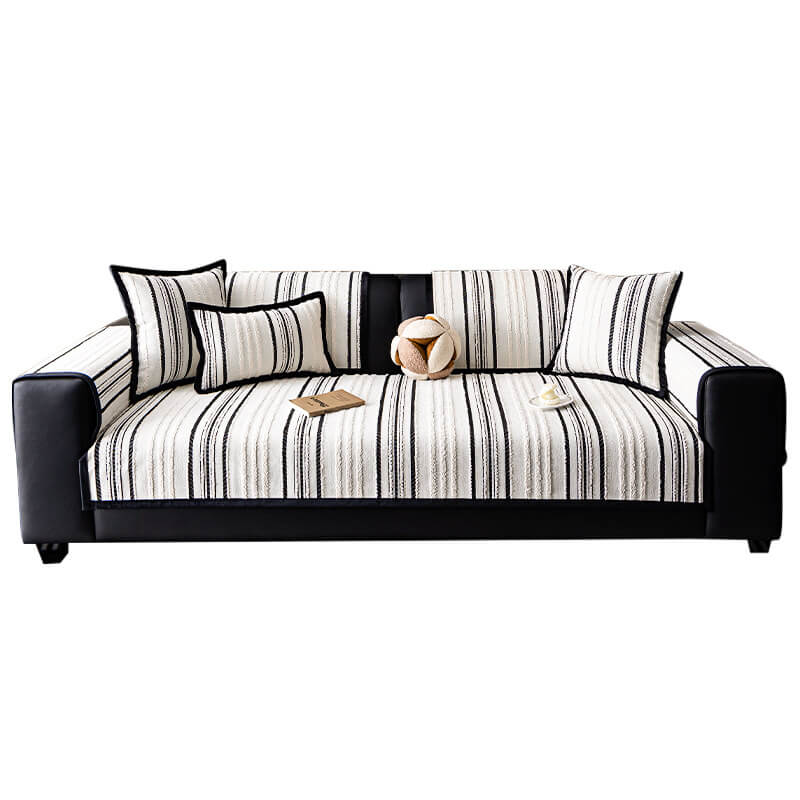 Luxe Chenille Zacht Wear-Resistant en Antislip Sofa Bescherming Bankhoes