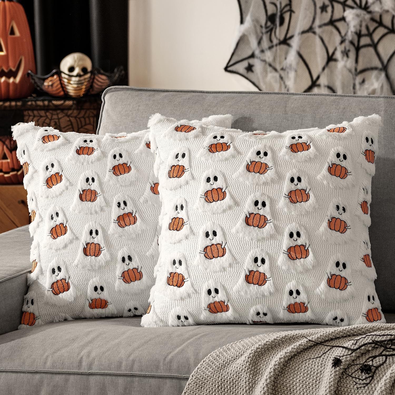 Spook & Pompoen Sierkussens