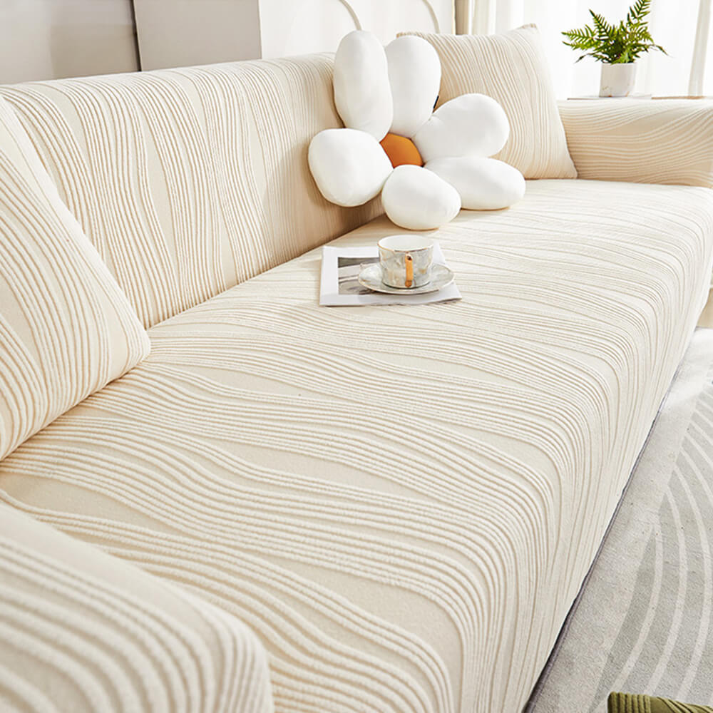 Jacquard Stretch Volledige Bescherming Anti-kras Bankhoes