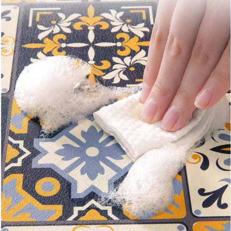 Vintage Afvoermat – Absorberend, Oliebestendig, Antislip & Warmtebestendig