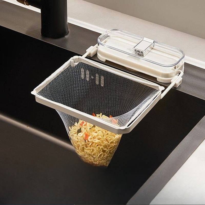 Moeiteloze Afvoerzeef: Zuigfilterrek voor de Keuken zonder Gaten voor Restjes, Noodles en Meer
