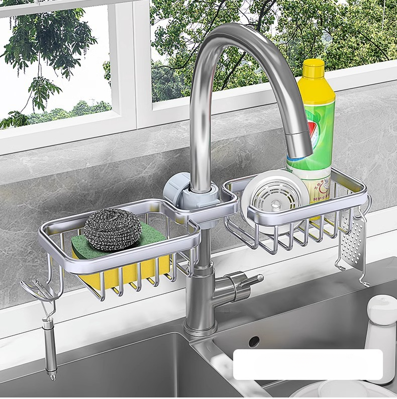 Geen-Boor Installatie Keuken en Badkamer Kraan Opslag Rek