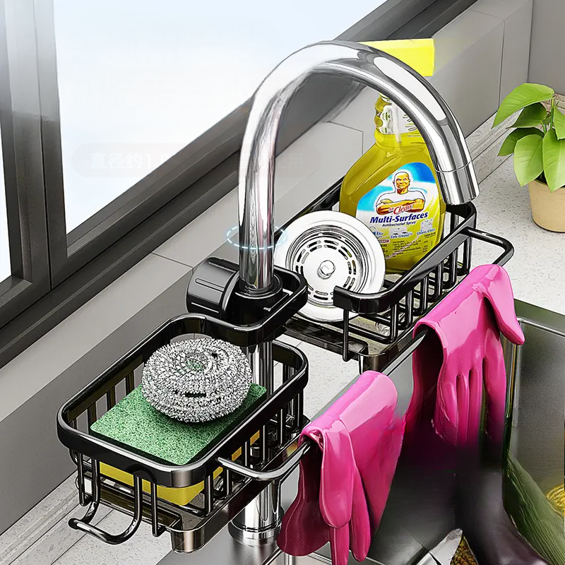 Geen-Boor Installatie Keuken en Badkamer Kraan Opslag Rek