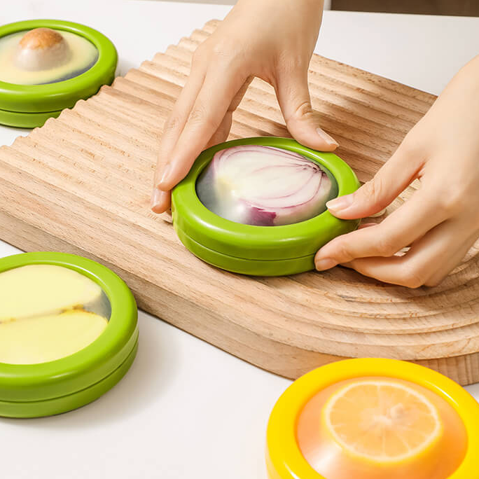 Voedselveilige hoog-elastische siliconen film bewaardozen: Houd lucht buiten