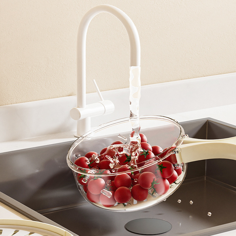 2-in-1 Afvoeren en Bewaren Mand: Vereenvoudig Wassen & Opslaan