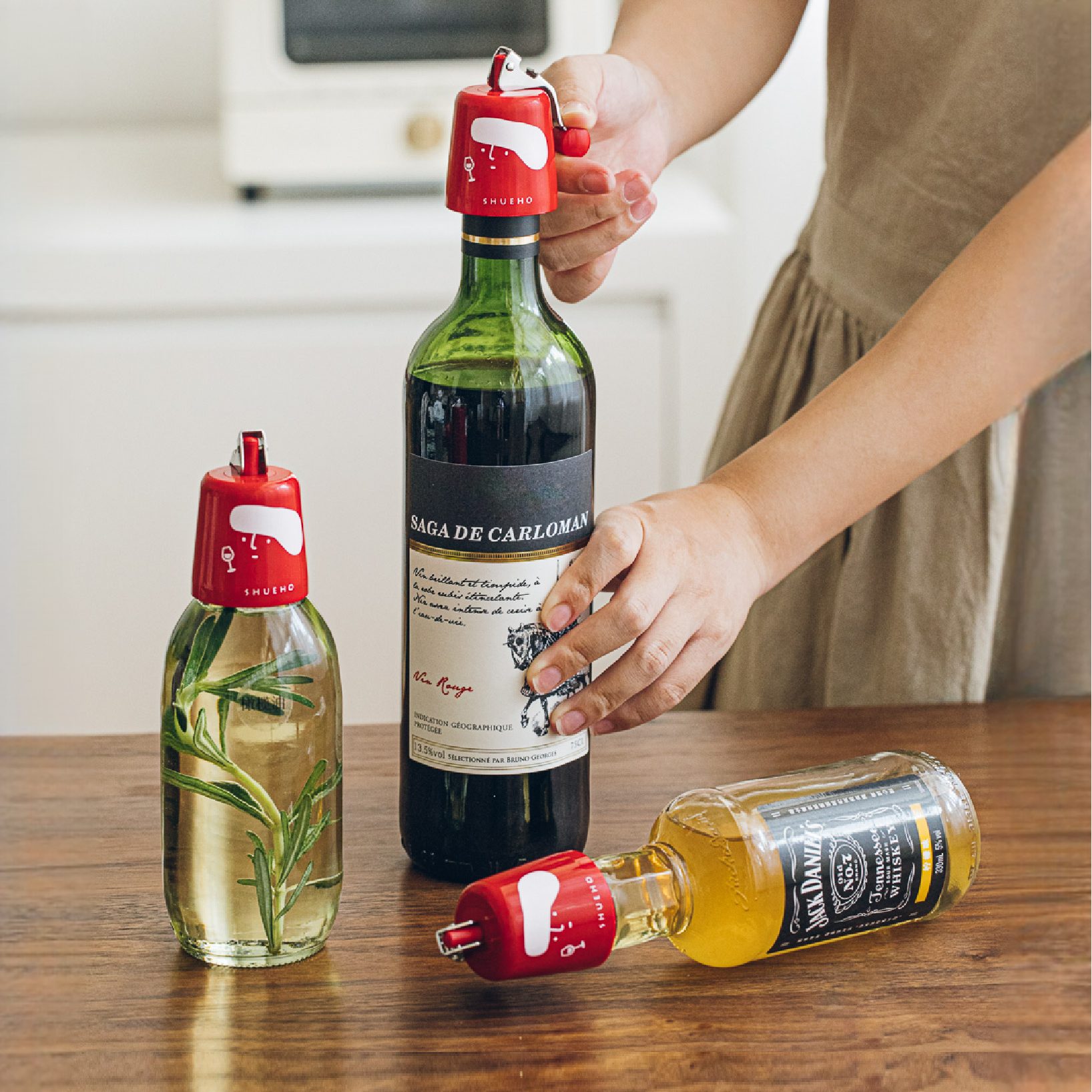 Voedselveilige Siliconen Stopper: Veelzijdige en Afsluitbare Flesstop