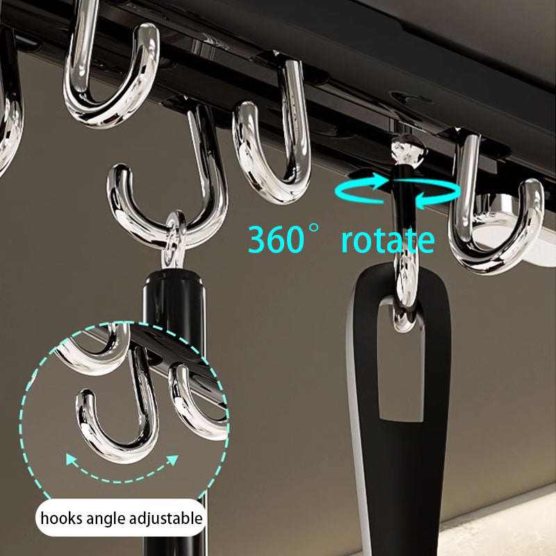 360° Draai No-Drill Keuken Zuighaak – Sterke Belasting