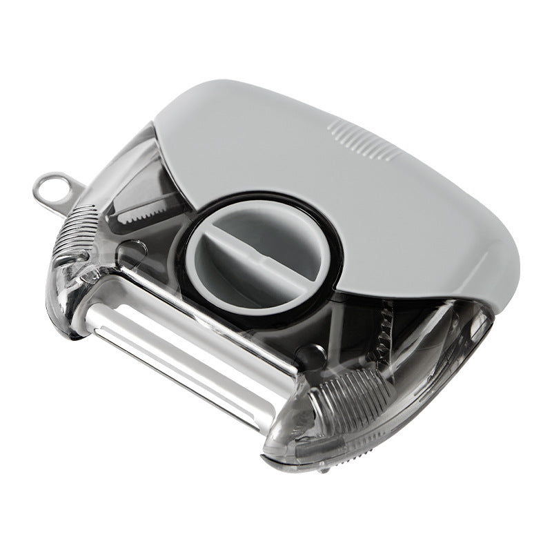 Drie-in-één Mini RVS Groente- en Fruitenschiller