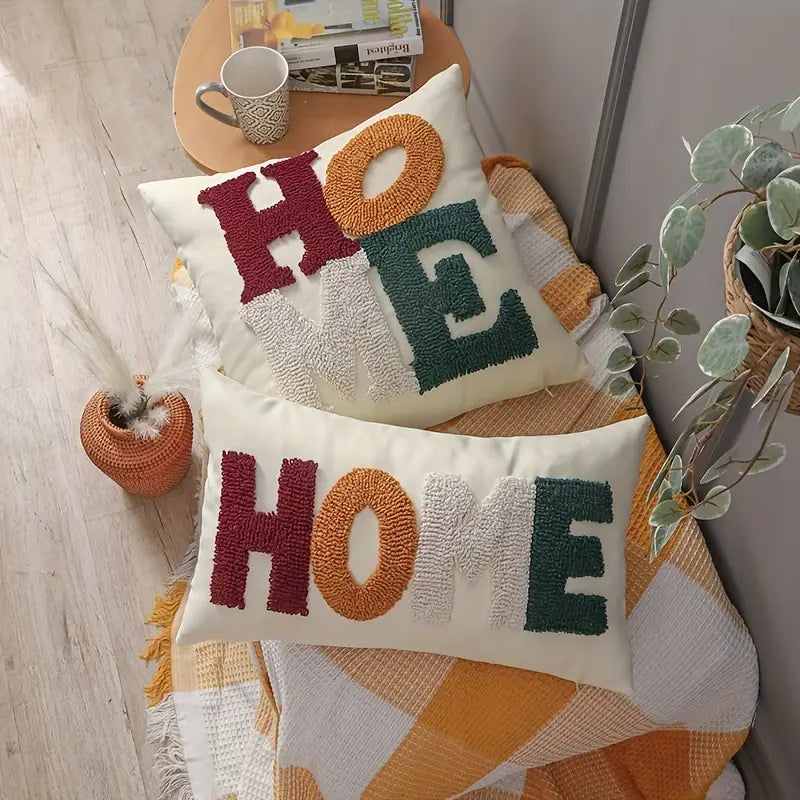 Gekleurde Tufted Huiskussens