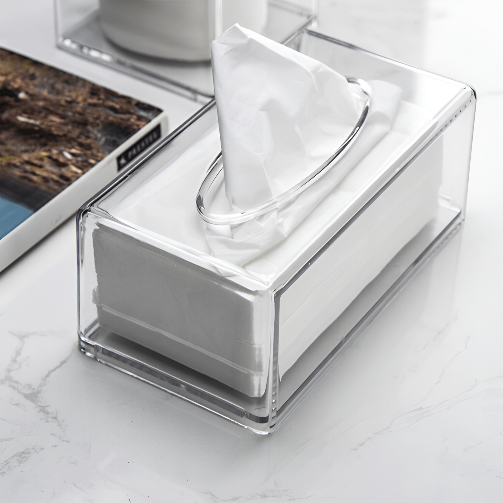 Novo Acryl Tissue Box