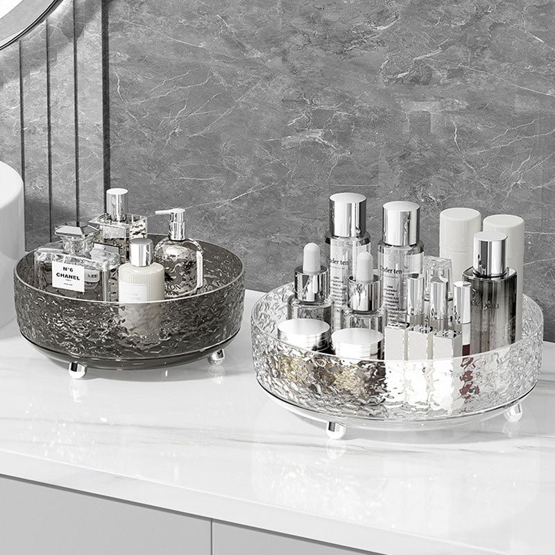 360° Ripple Rotating Storage Tray – Verhoogde Randen & Antislip Ontwerp