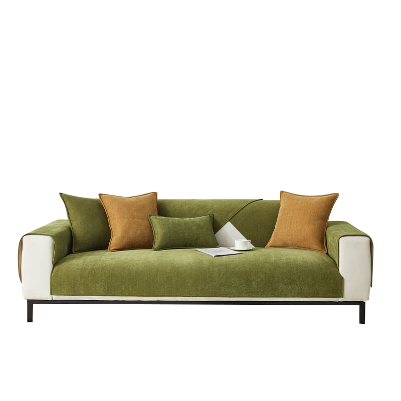 Haringbone Chenille Stof Waterdichte & Antivuil Bankhoezen