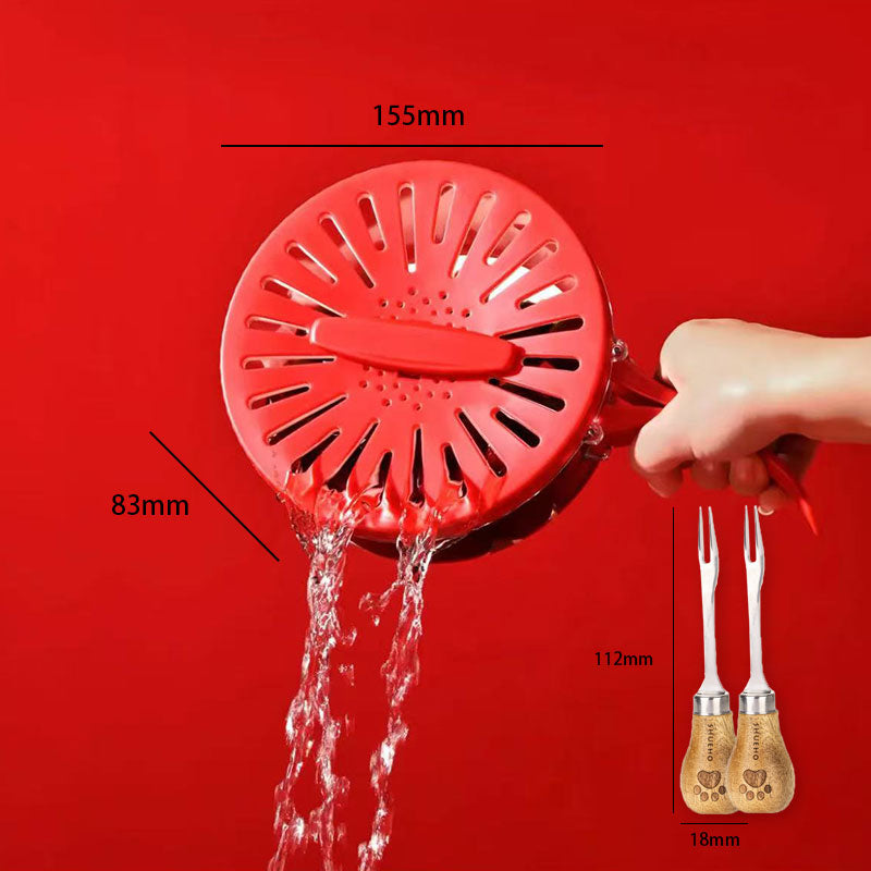 2-in-1 Afvoeren en Bewaren Mand: Vereenvoudig Wassen & Opslaan