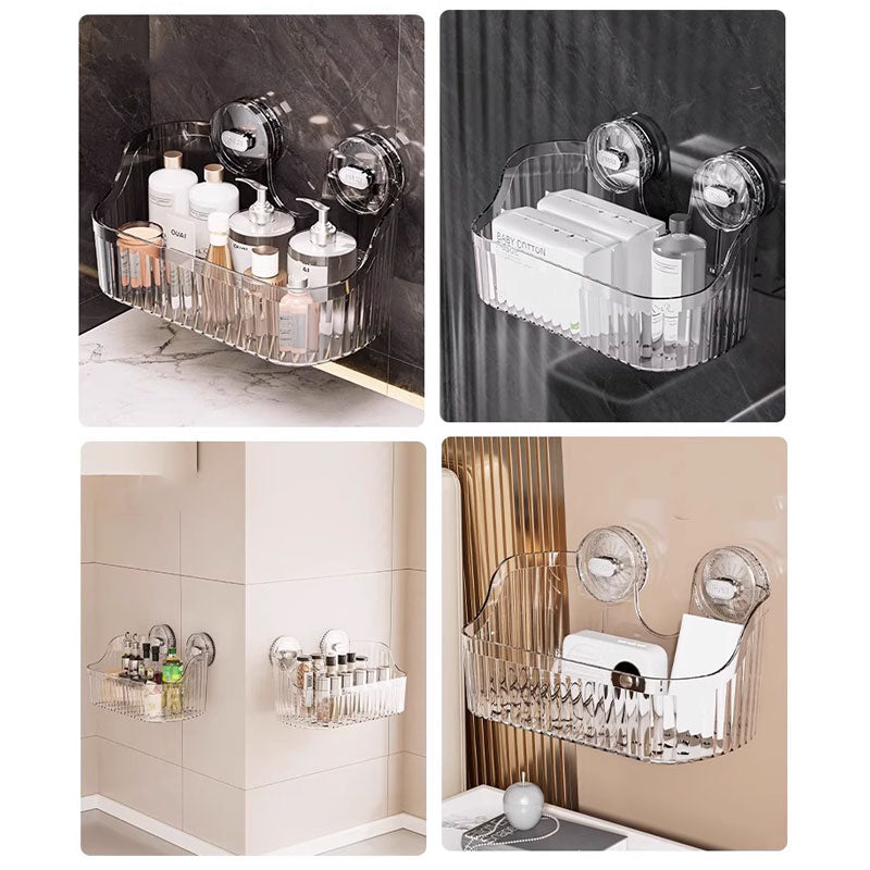 Acryl Zuigopslagrek – Geen-Boren Ontwerp & Kristalheldere Uiterlijk