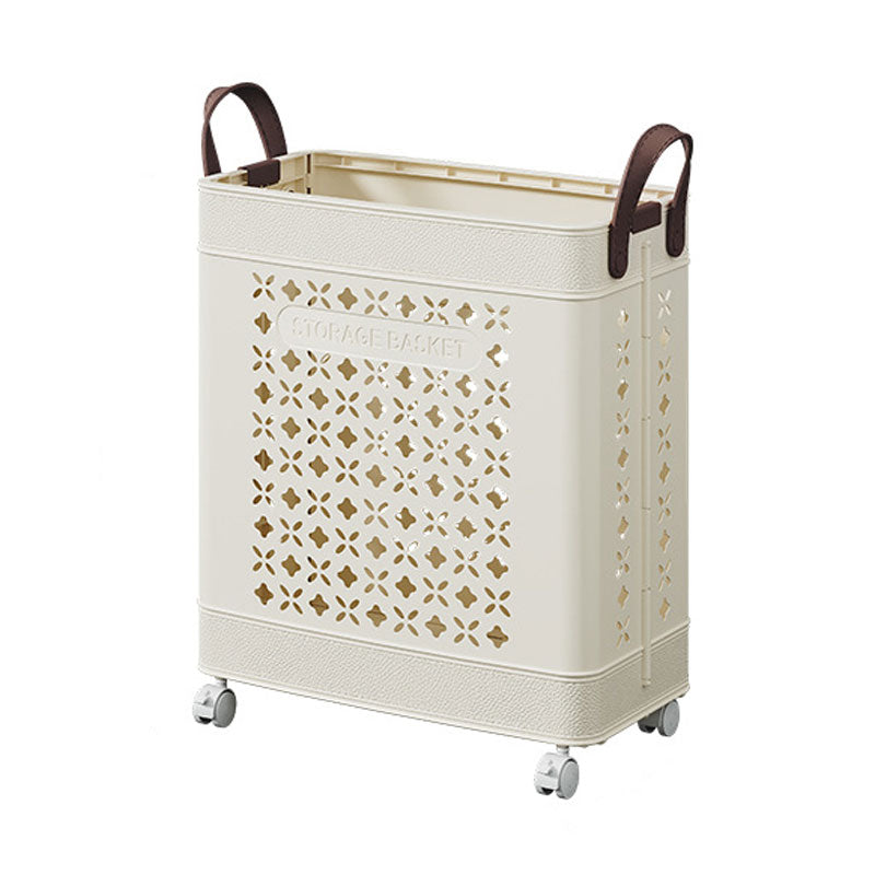 Vouwbare Wasmand met Grote Capaciteit – Ingebouwde Handvatten & Wielen