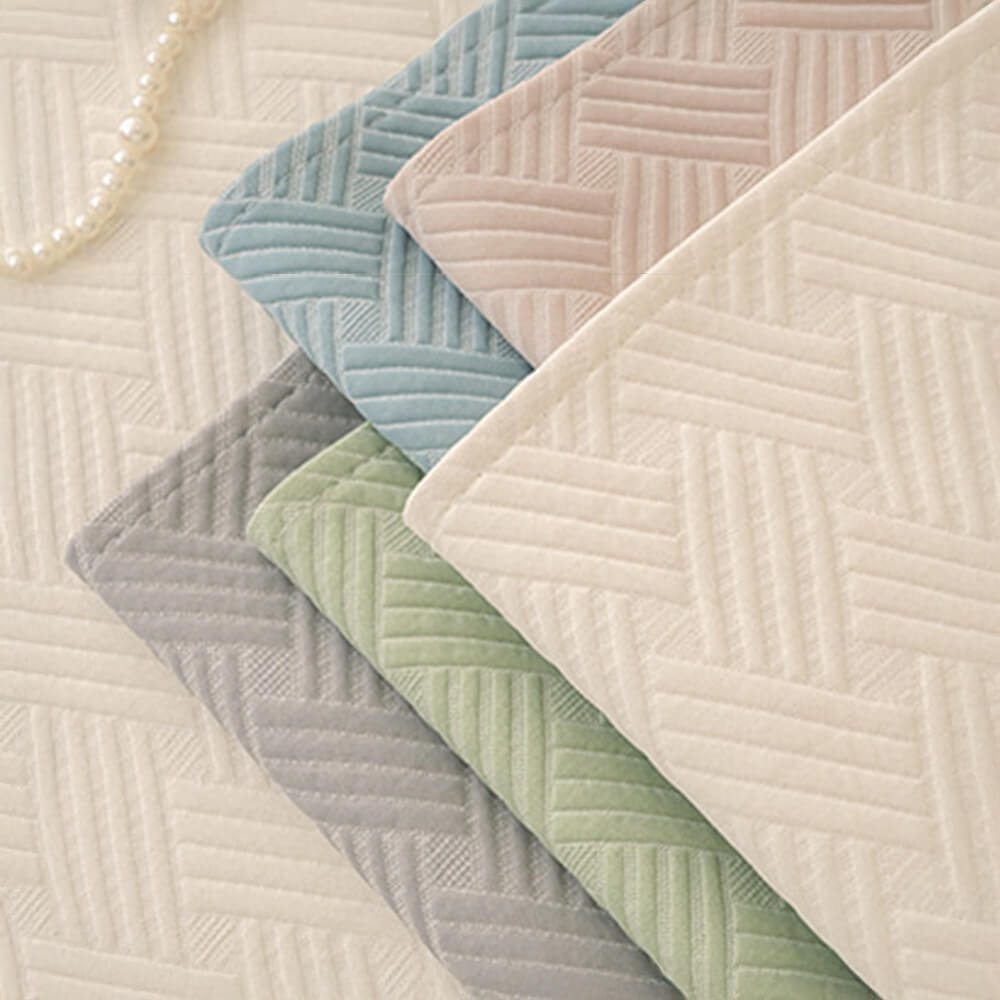 Moderne Geometrische Ademend Koelende Antislip Bankhoes