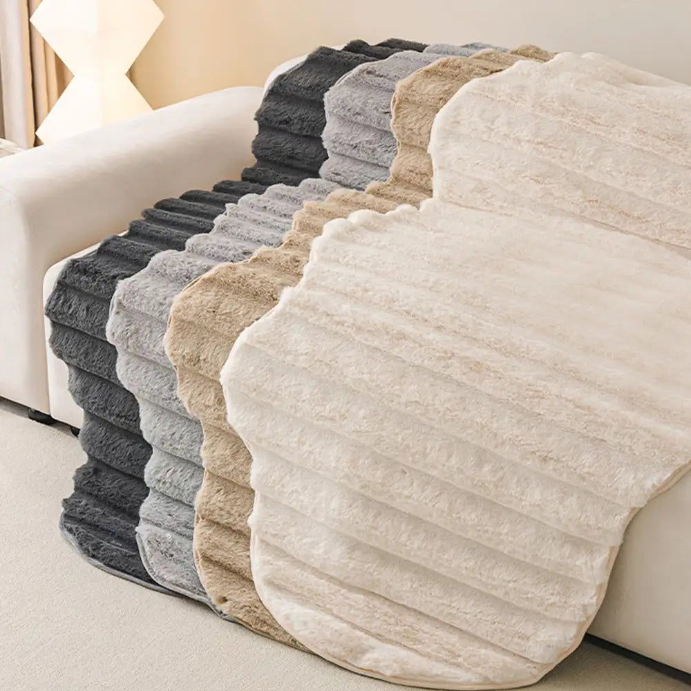 Fluffy Comfort Pluche Meubelbescherming Decoratieve Bankhoes
