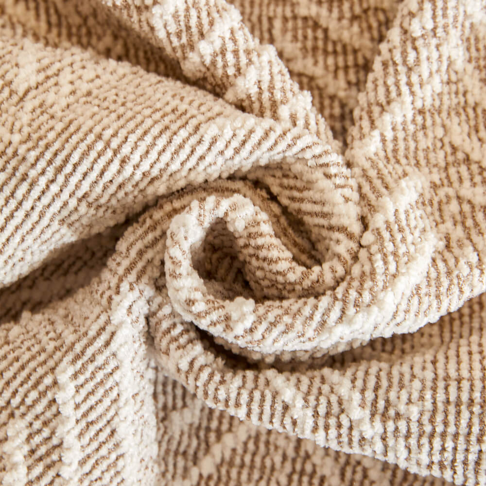 Haringbone Chenille Antislip Magische Bankhoes