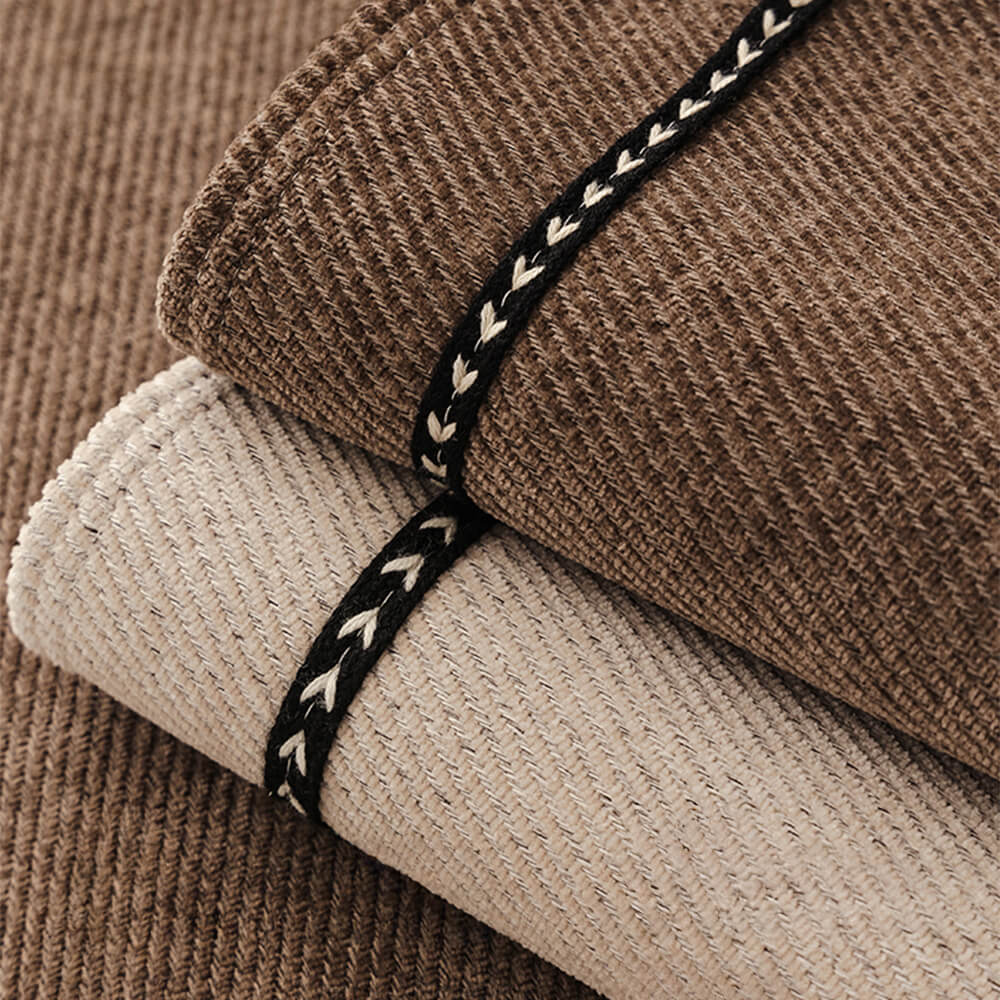 Eenvoudige Moderne Jacquard Hoogwaardig Antislip Chenille Bankhoes