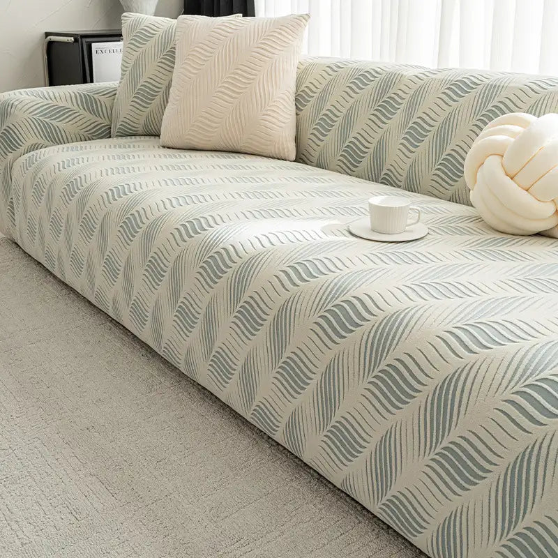 Dikke Pool Fleece Jacquard Anti-Kras Stretch Bankhoes