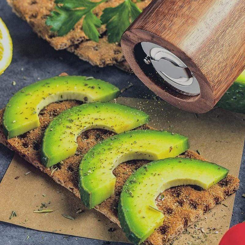 Acaciahouten zout- en pepermolen