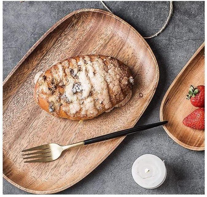 Acaciahouten Serveerschalen