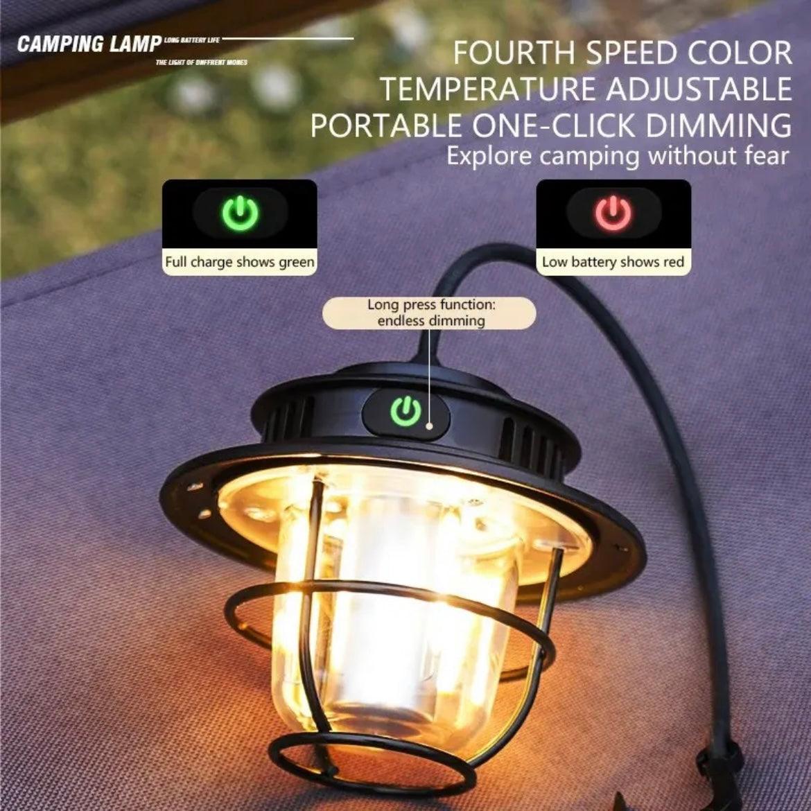 Retro Campinglamp