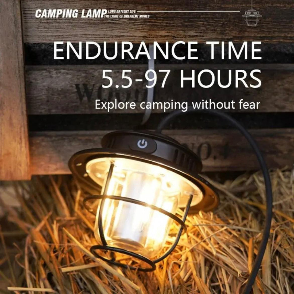 Retro Campinglamp