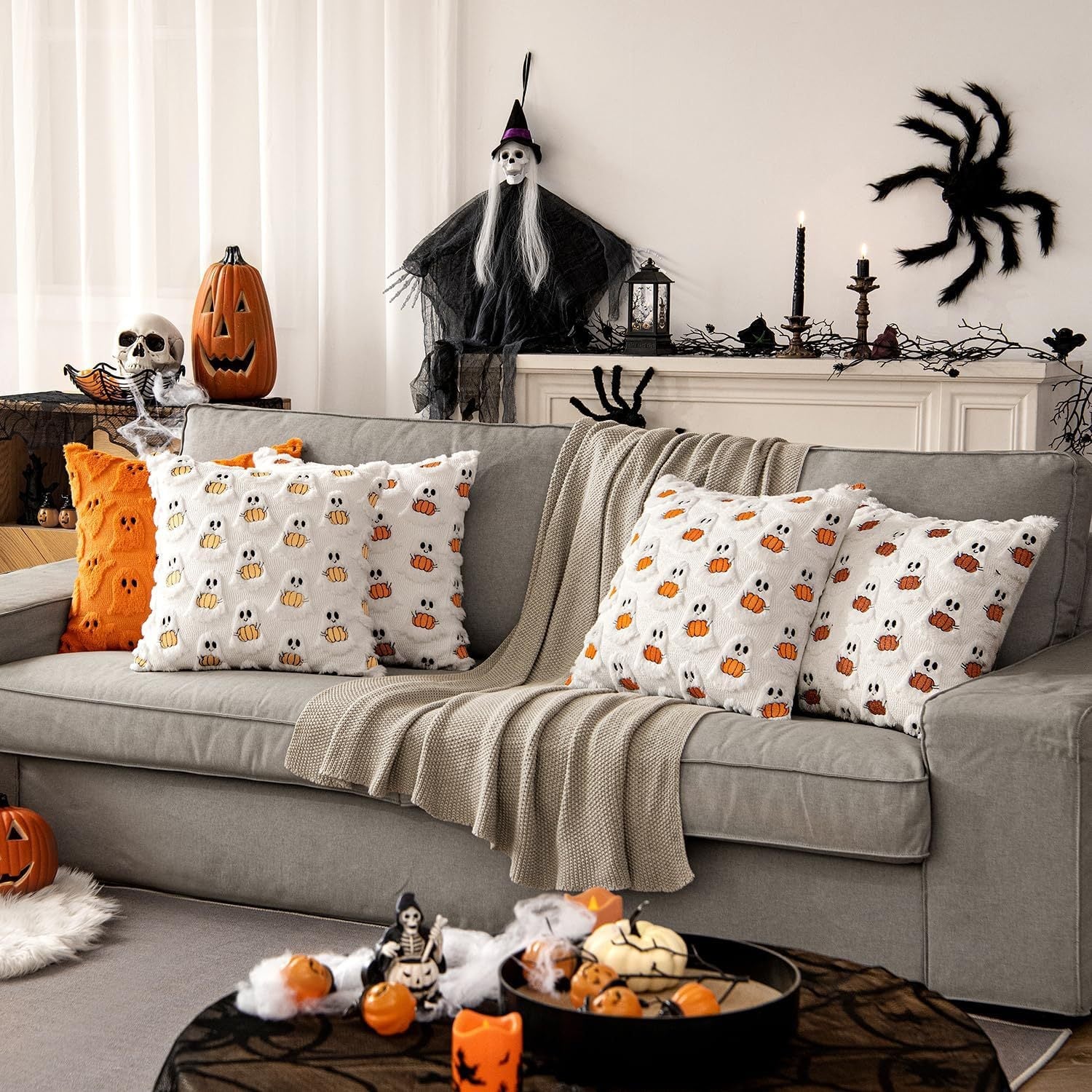Spook & Pompoen Sierkussens