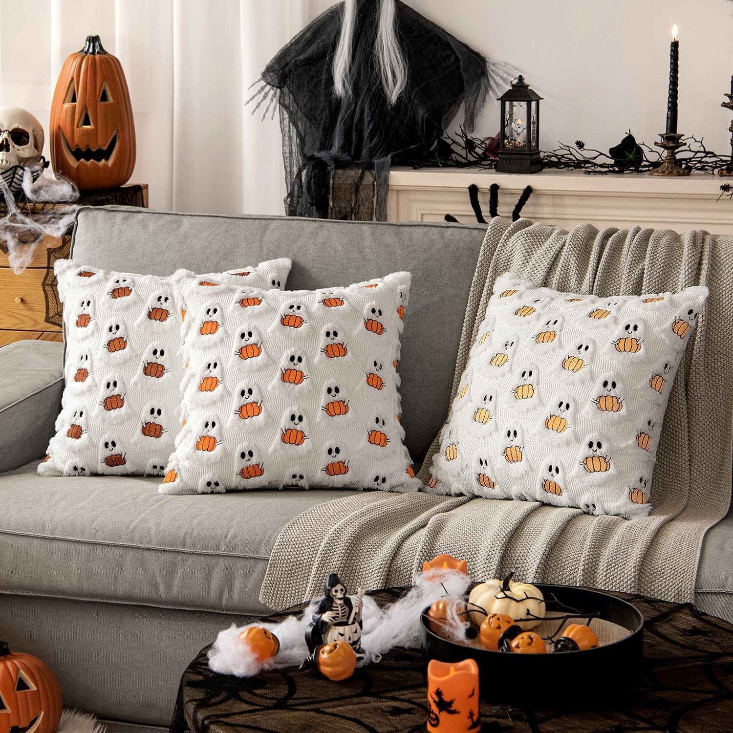 Spook & Pompoen Sierkussens
