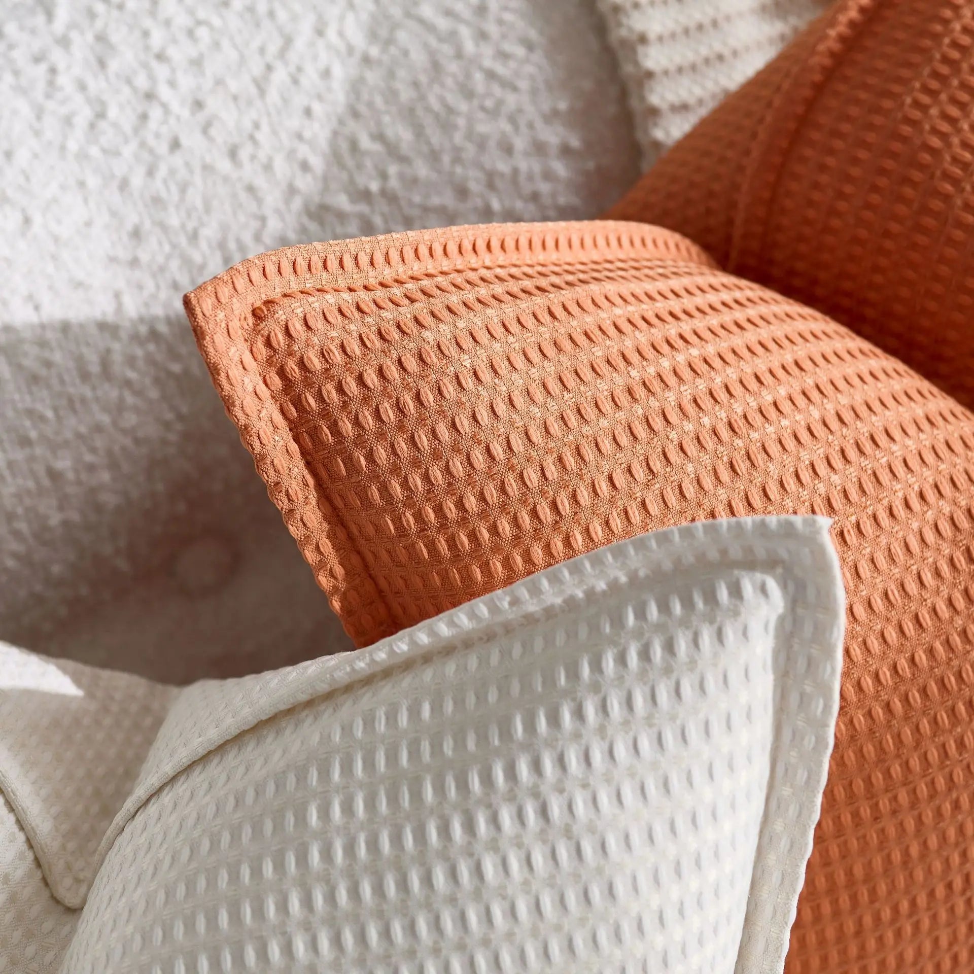 Wafel Textuur Kussenhoes