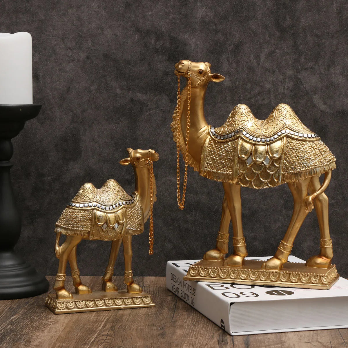 Sahara Vergulde Kamelen