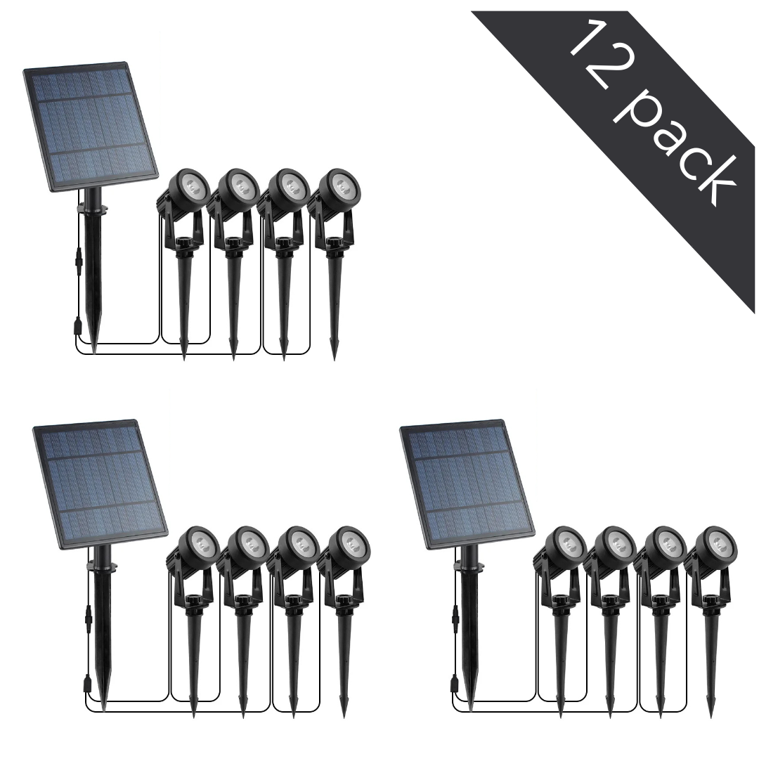 Zuhause & Stil™ Solar Garden Spotlights