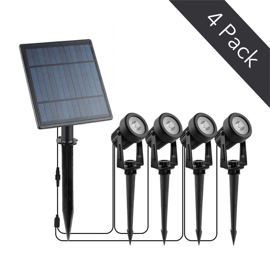 Zuhause & Stil™ Solar Garden Spotlights
