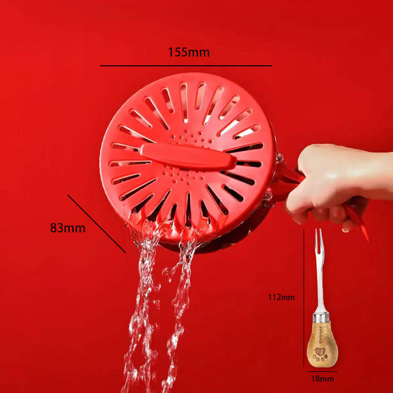 2-in-1 Afvoeren en Bewaren Mand: Vereenvoudig Wassen & Opslaan